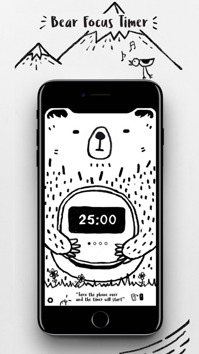 Bear Focus Timer — 앱 화면 살펴보기 1