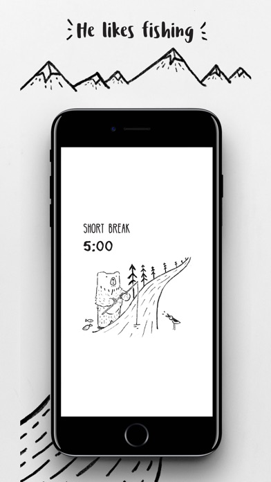 Bear Focus Timer — 앱 화면 살펴보기 2